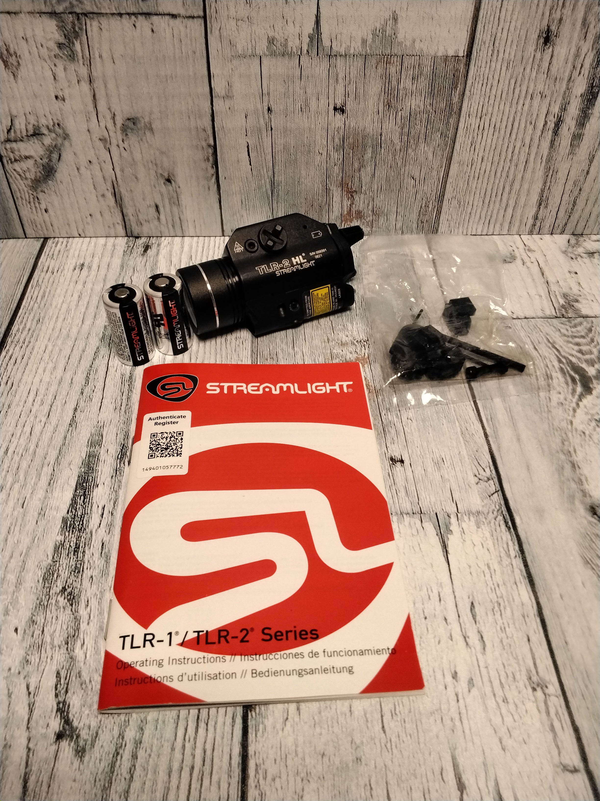 Streamlight 69261 TLR-2 HL 1000-Lumen LED Rail Mounted Tactical Light PARTS ONLY (7858096079086)